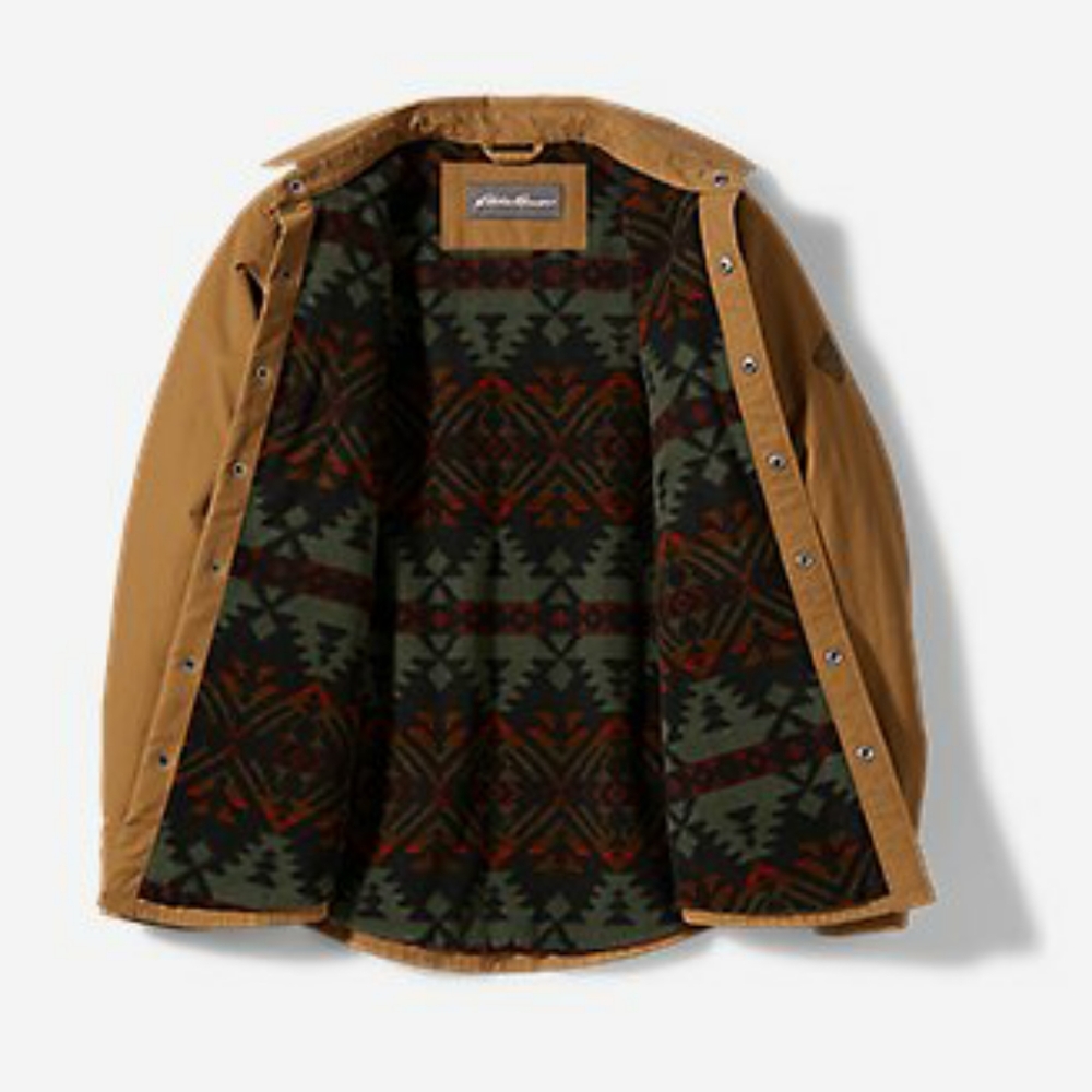 Eddie Bauer Voyager Fleece-Lined Shirt Jacket